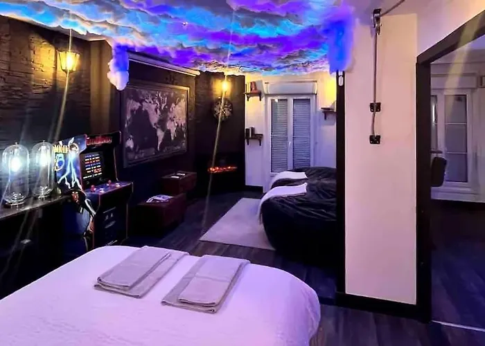 아파트 Cinema, Jacuzzi, Borne Arcade 보르도
